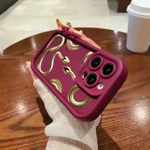 Luxury Snake Phone Case (For iPhones) - Bear Hugs
