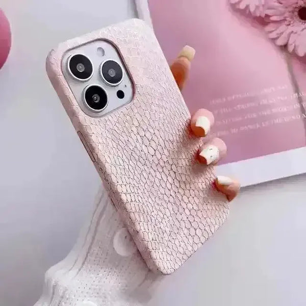 Luxury Snake Texture Phone Case (For iPhones) - Bear Hugs
