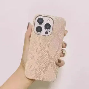 Luxury Snake Texture Phone Case (For iPhones) - Bear Hugs