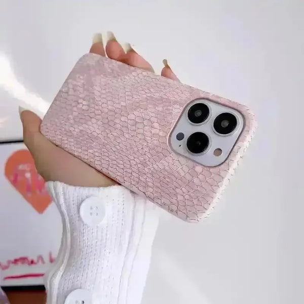 Luxury Snake Texture Phone Case (For iPhones) - Bear Hugs