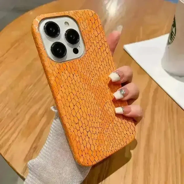 Luxury Snake Texture Phone Case (For iPhones) - Bear Hugs