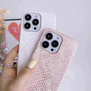 Luxury Snake Texture Phone Case (For iPhones) - Bear Hugs