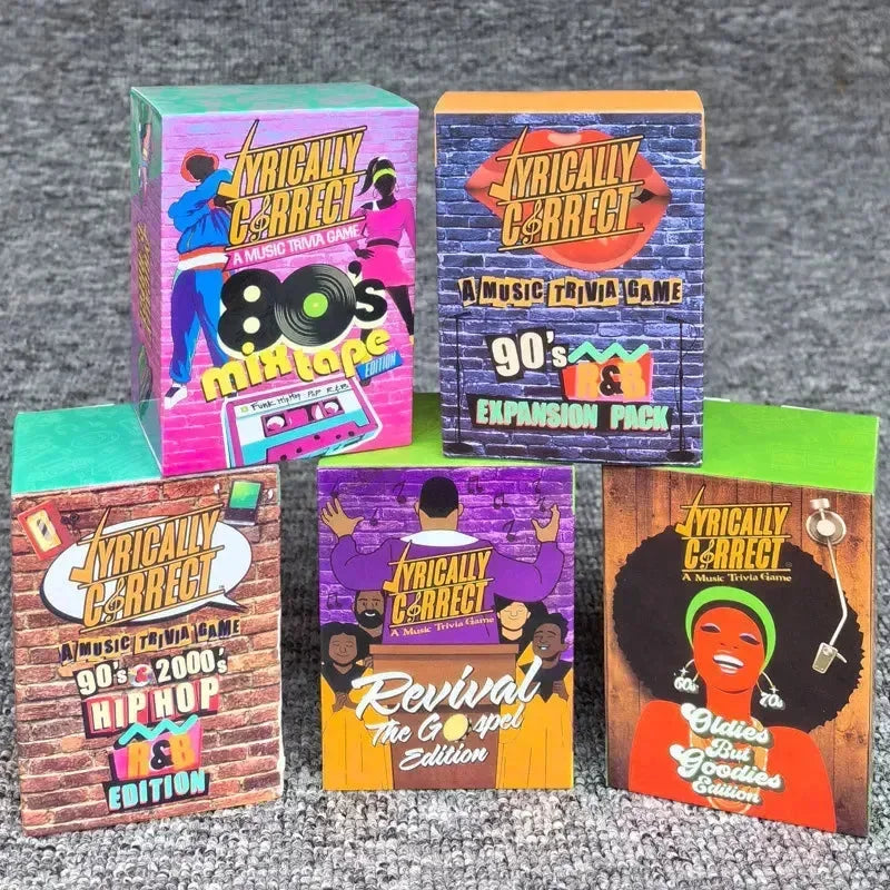 Lyrically Correct Card Game - Bear Hugs