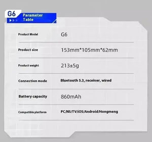 Machenike G6 V2 Wireless Gamepad Controller - Bear Hugs