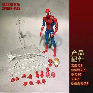 Mafex No. 075 Spiderman Action Figurine (16 cm) - Bear Hugs