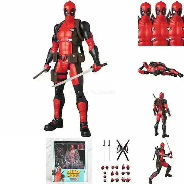Mafex No. 082 Deadpool Action Figurine (16 cm) - Bear Hugs
