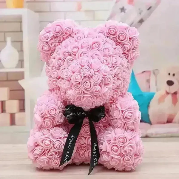 Magical Rose Teddy Bear - Bear Hugs
