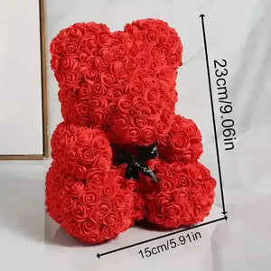 Magical Rose Teddy Bear - Bear Hugs