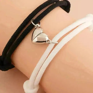 Magnetic Couple Bracelet Pair - Bear Hugs