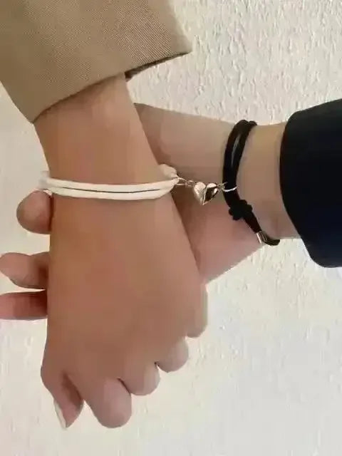Magnetic Couple Bracelet Pair - Bear Hugs