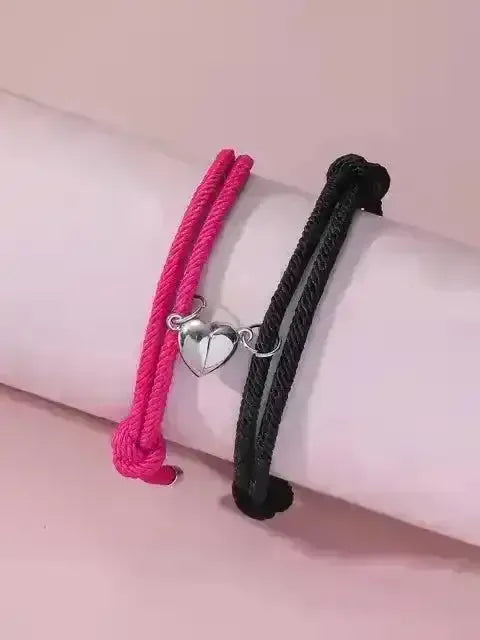 Magnetic Couple Bracelet Pair - Bear Hugs
