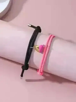 Magnetic Couple Bracelet Pair - Bear Hugs