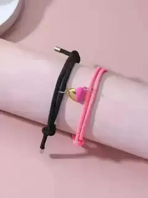 Magnetic Couple Bracelet Pair - Bear Hugs