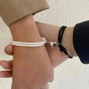 Magnetic Couple Bracelet Pair - Bear Hugs