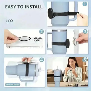Magnetic Phone Strap for Tumblers & Bottles - Bear Hugs