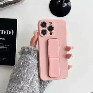 Magnetic Stand Silicon Case (For iPhones) - Bear Hugs