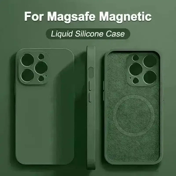 MagSafe Silicone Case (For iPhones) - Bear Hugs