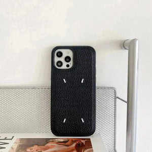 Maison Margiela Minimal Leather Phone Case (For iPhones) - Bear Hugs