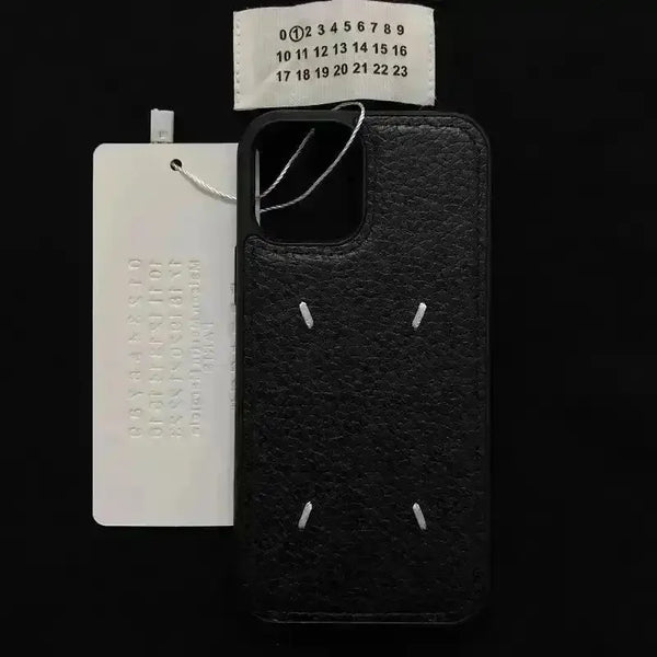 Maison Margiela Minimal Leather Phone Case (For iPhones) - Bear Hugs