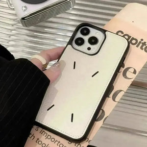 Maison Margiela Minimal Leather Phone Case (For iPhones) - Bear Hugs