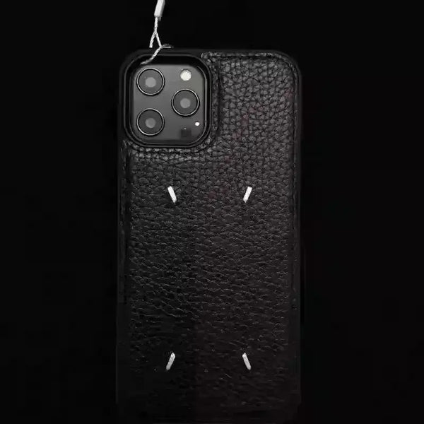 Maison Margiela Minimal Leather Phone Case (For iPhones) - Bear Hugs