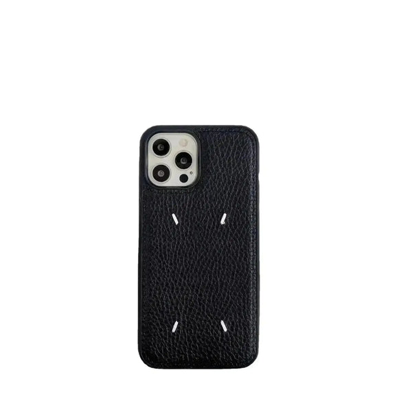 Maison Margiela Minimal Leather Phone Case (For iPhones) - Bear Hugs