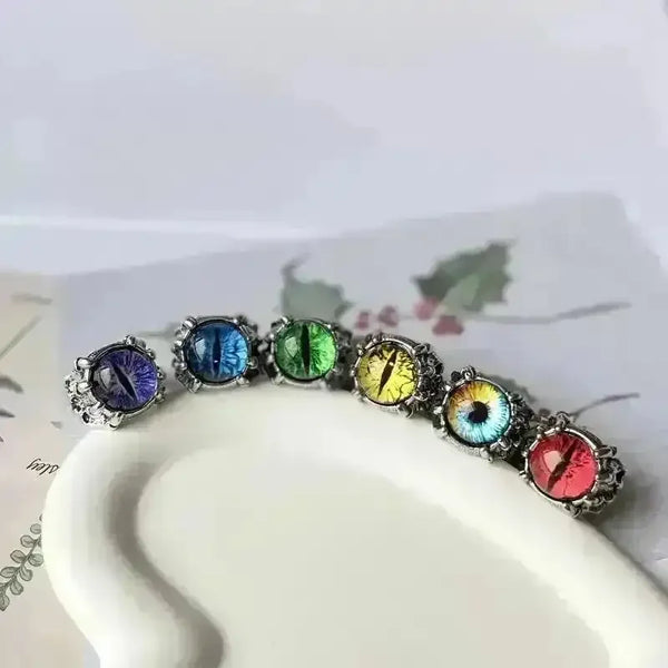 Majestic Devil Eyes Dragon Claw Retro Open Ring - Bear Hugs