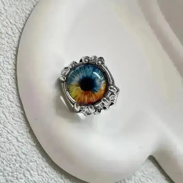 Majestic Devil Eyes Dragon Claw Retro Open Ring - Bear Hugs