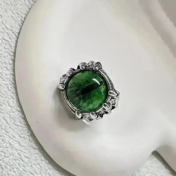 Majestic Devil Eyes Dragon Claw Retro Open Ring - Bear Hugs