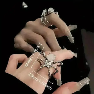 Majestic Spider Pearl Ring - Bear Hugs