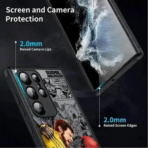 Marvel Deadpool & Wolverine Matte Phone Case (For Samsung) - Bear Hugs