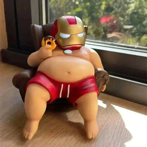 Marvel Fat Iron Man Figurine (11 cm) - Bear Hugs