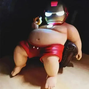 Marvel Fat Iron Man Figurine (11 cm) - Bear Hugs