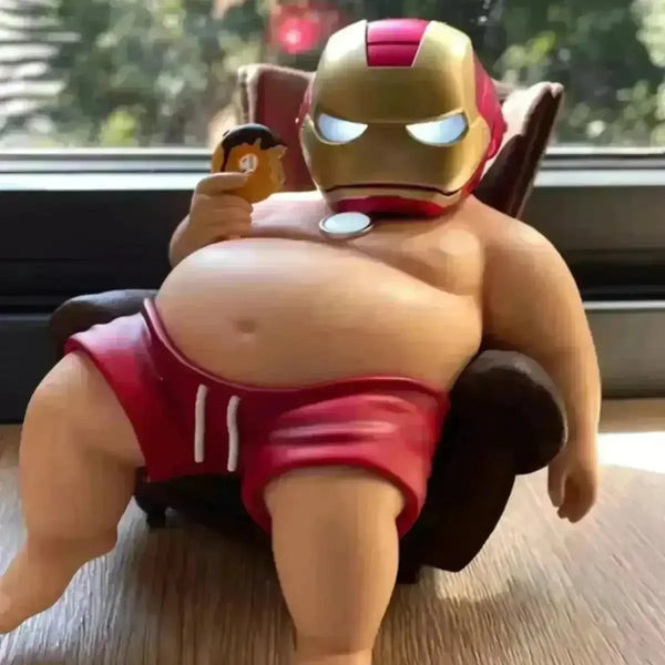 Marvel Fat Iron Man Figurine (11 cm) - Bear Hugs