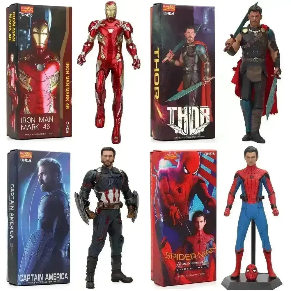 Marvel Superhero Movie Inspired Figurines (30 cm) - Bear Hugs