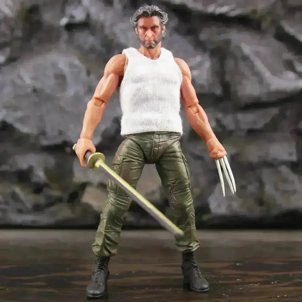 Marvel Wolverine Logan Action Figure (18 cm) - Bear Hugs