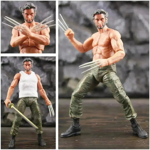 Marvel Wolverine Logan Action Figure (18 cm) - Bear Hugs