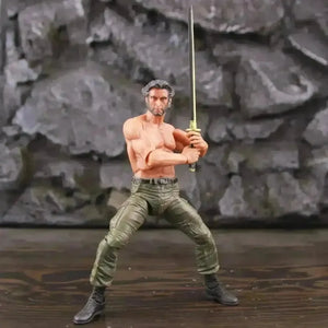 Marvel Wolverine Logan Action Figure (18 cm) - Bear Hugs