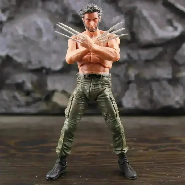 Marvel Wolverine Logan Action Figure (18 cm) - Bear Hugs