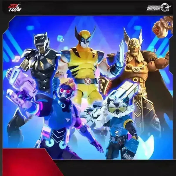 Marvel ZD Toys Super War Series Action Figures - Bear Hugs