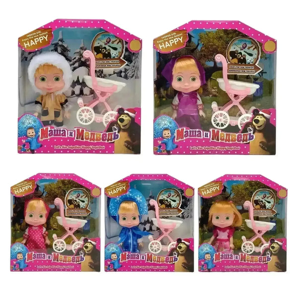 Masha and the Bear Partner Dolls - Bear Hugs