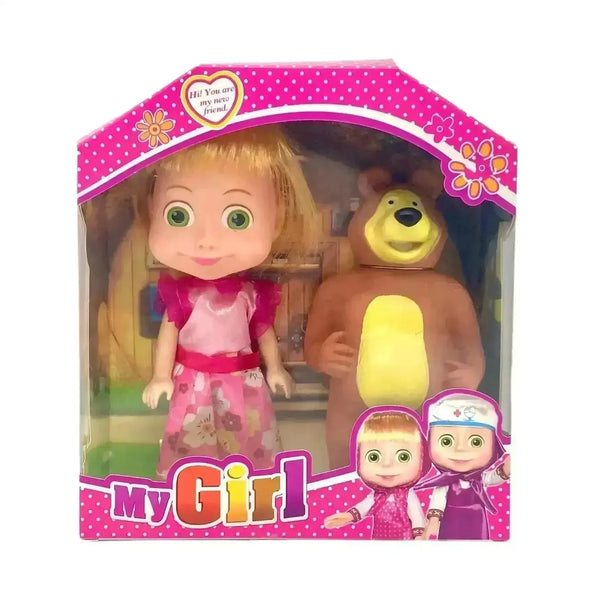 Masha and the Bear Partner Dolls - Bear Hugs