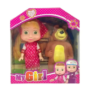 Masha and the Bear Partner Dolls - Bear Hugs
