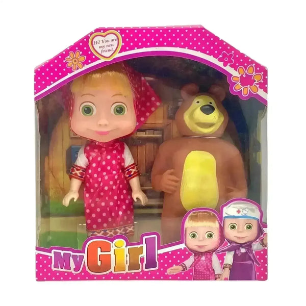 Masha and the Bear Partner Dolls - Bear Hugs