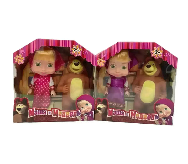 Masha and the Bear Partner Dolls - Bear Hugs