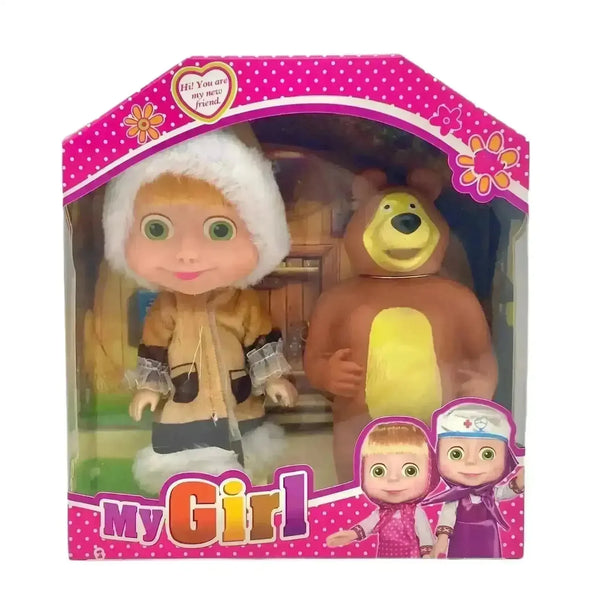 Masha and the Bear Partner Dolls - Bear Hugs