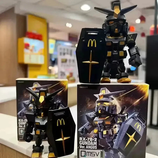 McDonald's Gundam Angus Beef RX-78-2 Figurine - Bear Hugs