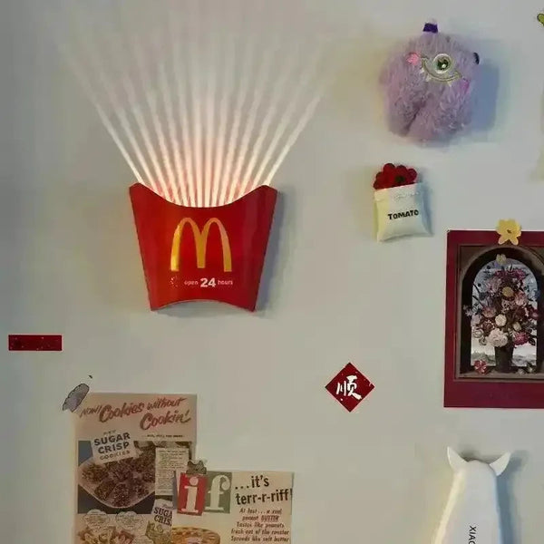 McDonalds Fries Wall Lamp - Bear Hugs