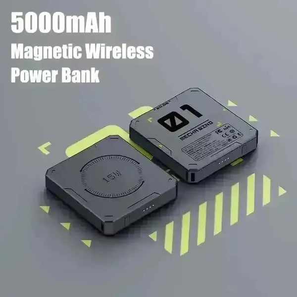 Mecha Wind MagSafe Power Bank (5000mAh) - Bear Hugs