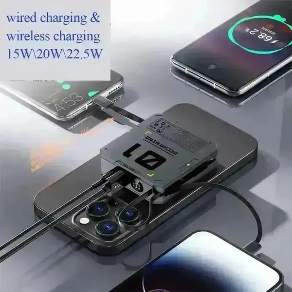 Mecha Wind MagSafe Power Bank (5000mAh) - Bear Hugs